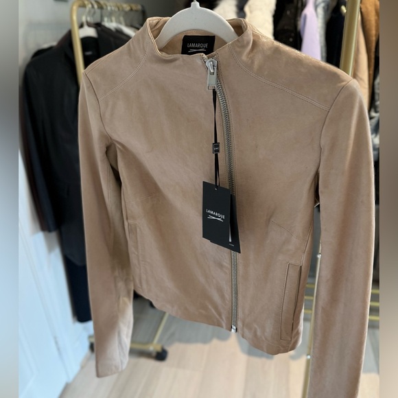 NWT fitted 100% leather jacket - Picture 4 of 13